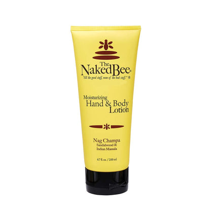 Lotion nourrissante The Naked Bee 200ml vue avant avec étiquette