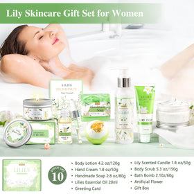 Lotion pour le corps du coffret de soins au lys LUCOTIYA