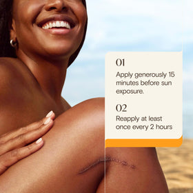 Lotion solaire Aveeno avec description des bienfaits