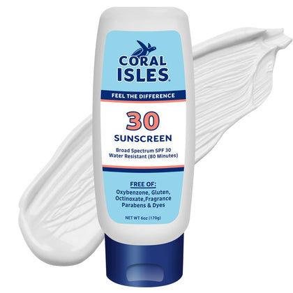 Lotion solaire Coral Isles SPF 30 6 Fl Oz vue avant