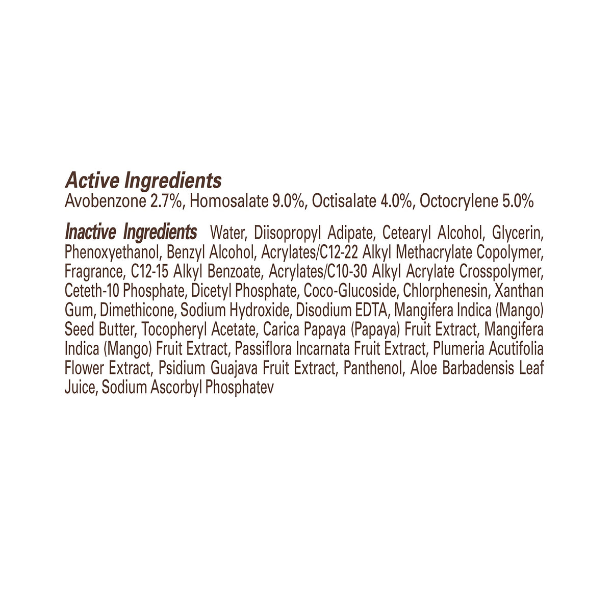 Lotion solaire Hawaiian Tropic Everyday Active SPF 50 avec ingrédients naturels