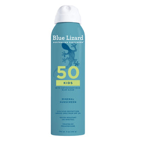 Lotion solaire minérale BLUE LIZARD pour enfants, flacon de 181g