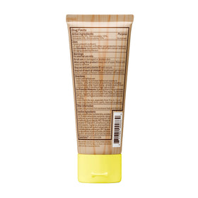 Lotion solaire Sun Bum vue latérale avec texture