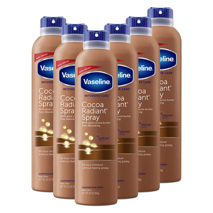 Lotion spray Vaseline Cocoa Radiant 6,5 oz vue avant
