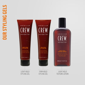 Lotion Texturisante Légère AMERICAN CREW en situation d'utilisation
