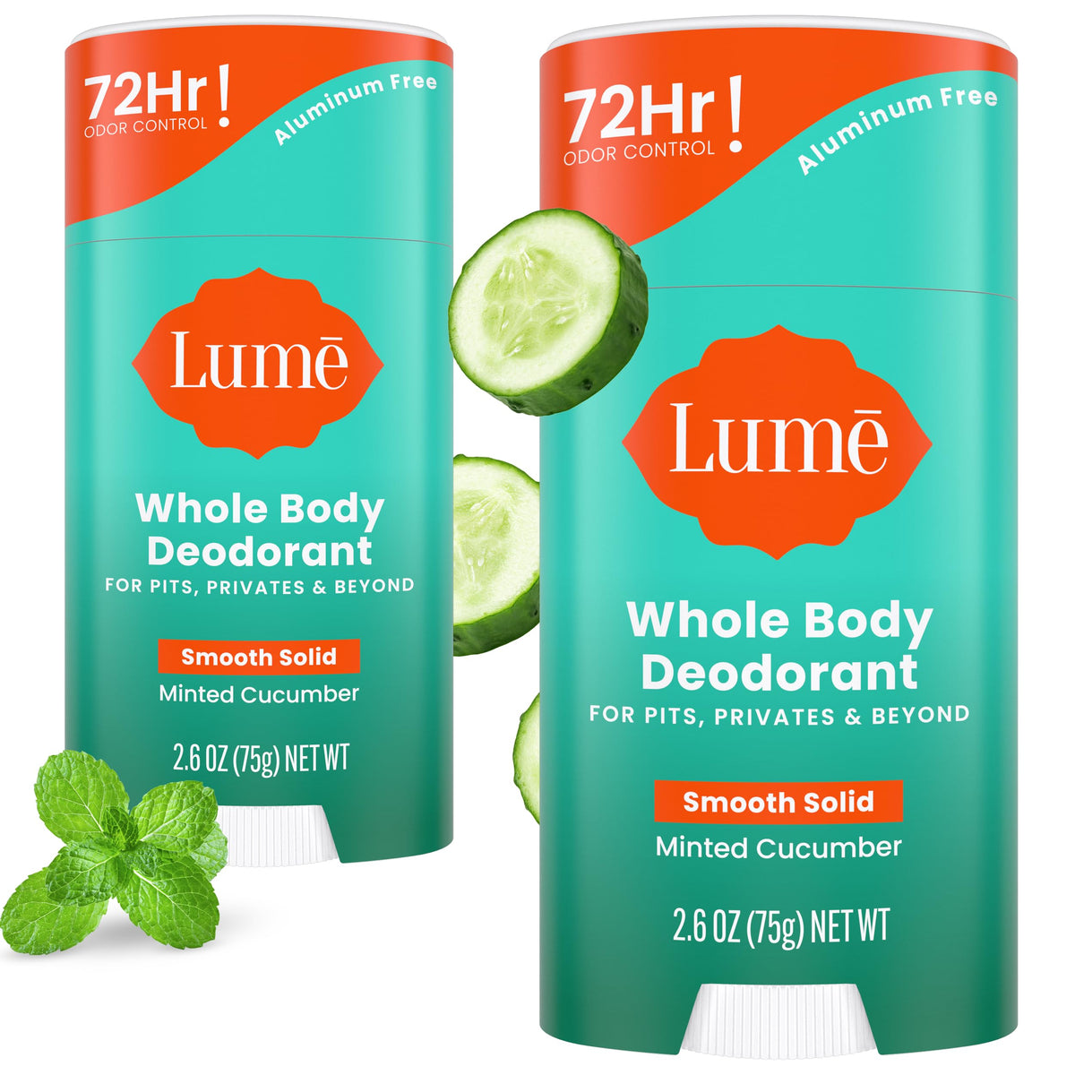 Lume Déodorant Corps Complet Stick 2,6 oz vue avant