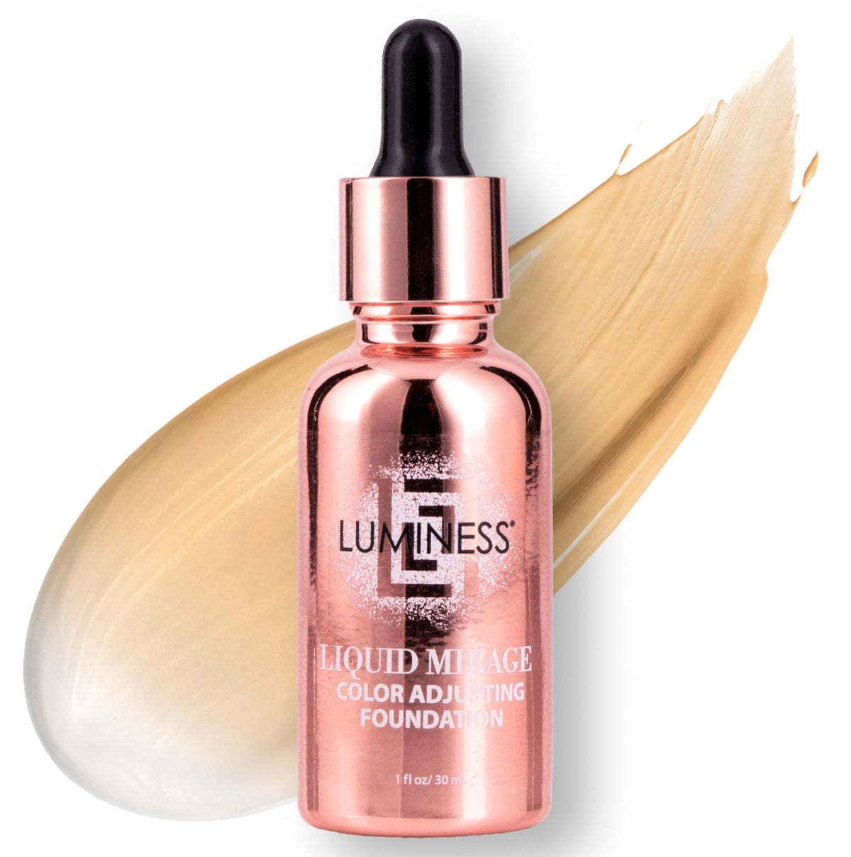 LUMINESS Fond de Teint Adaptatif 85g vue avant avec texture liquide