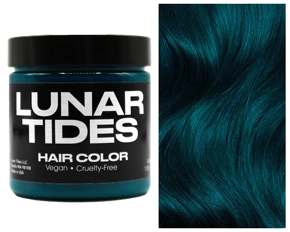 Lunar Tides Cerulean Sea coloration semi-permanente 4 fl. oz. vue de face