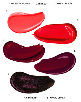 Lunar Tides Couleur de Cheveux Blood Moon affichage des teintes