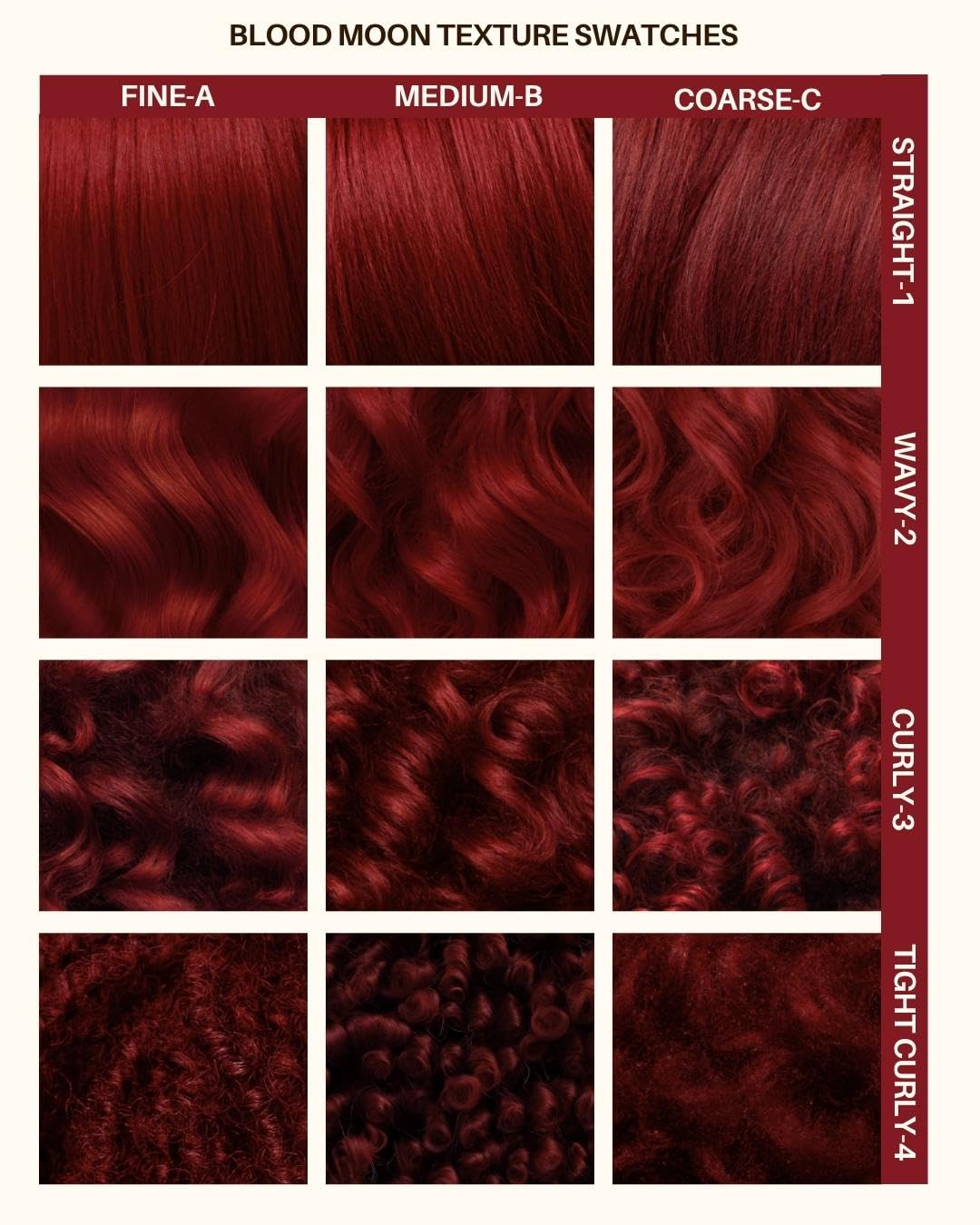 Lunar Tides Couleur de Cheveux Blood Moon résultat sur cheveux