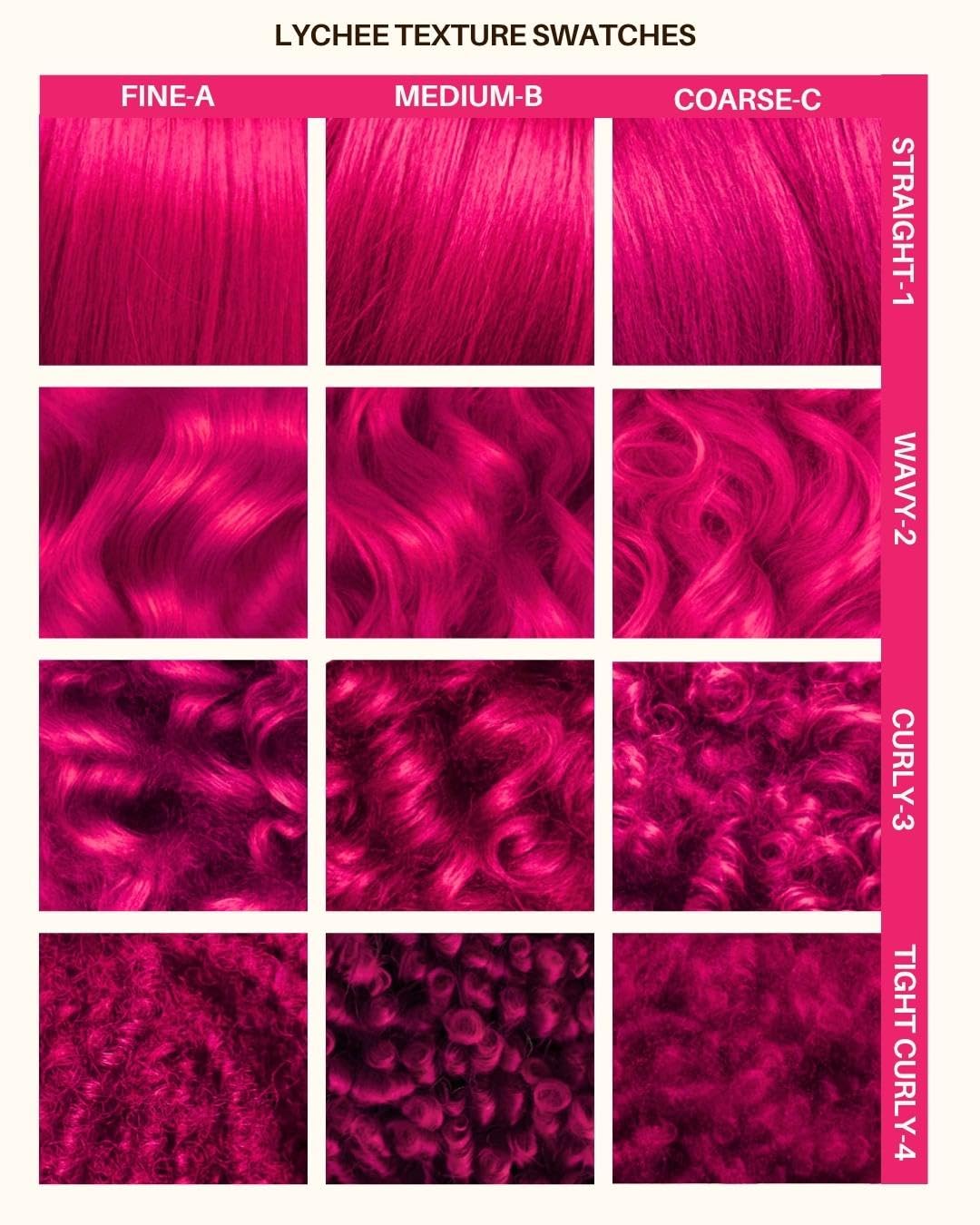 Lunar Tides couleur de cheveux semi-permanente Lychee 118 ml sur cheveux