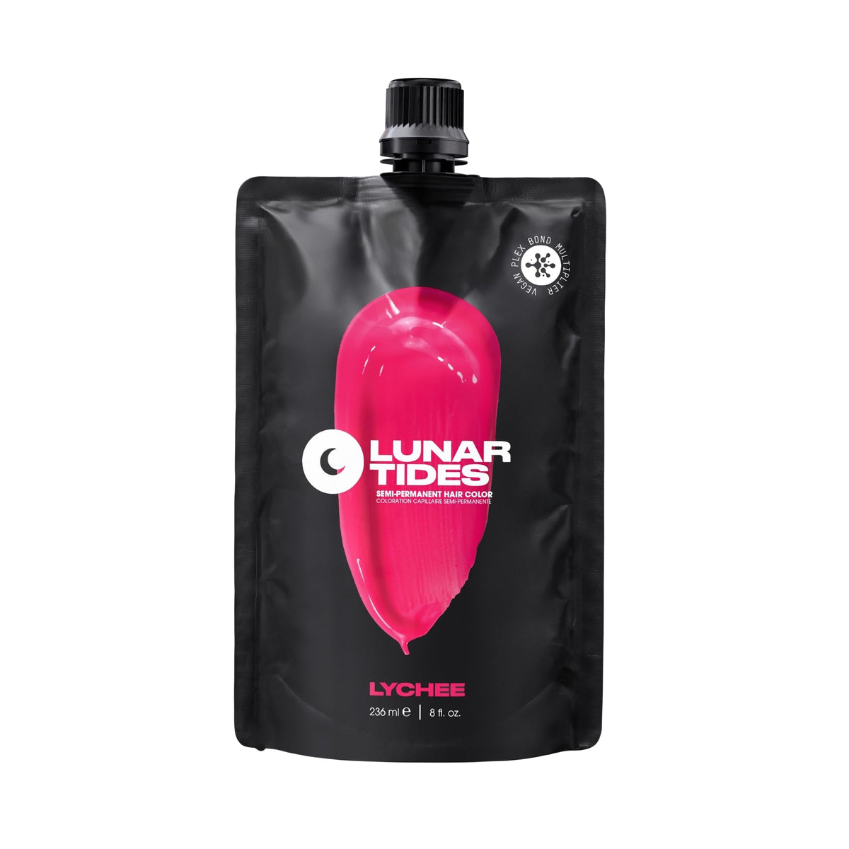 Lunar Tides couleur de cheveux semi-permanente Lychee 118 ml vue avant