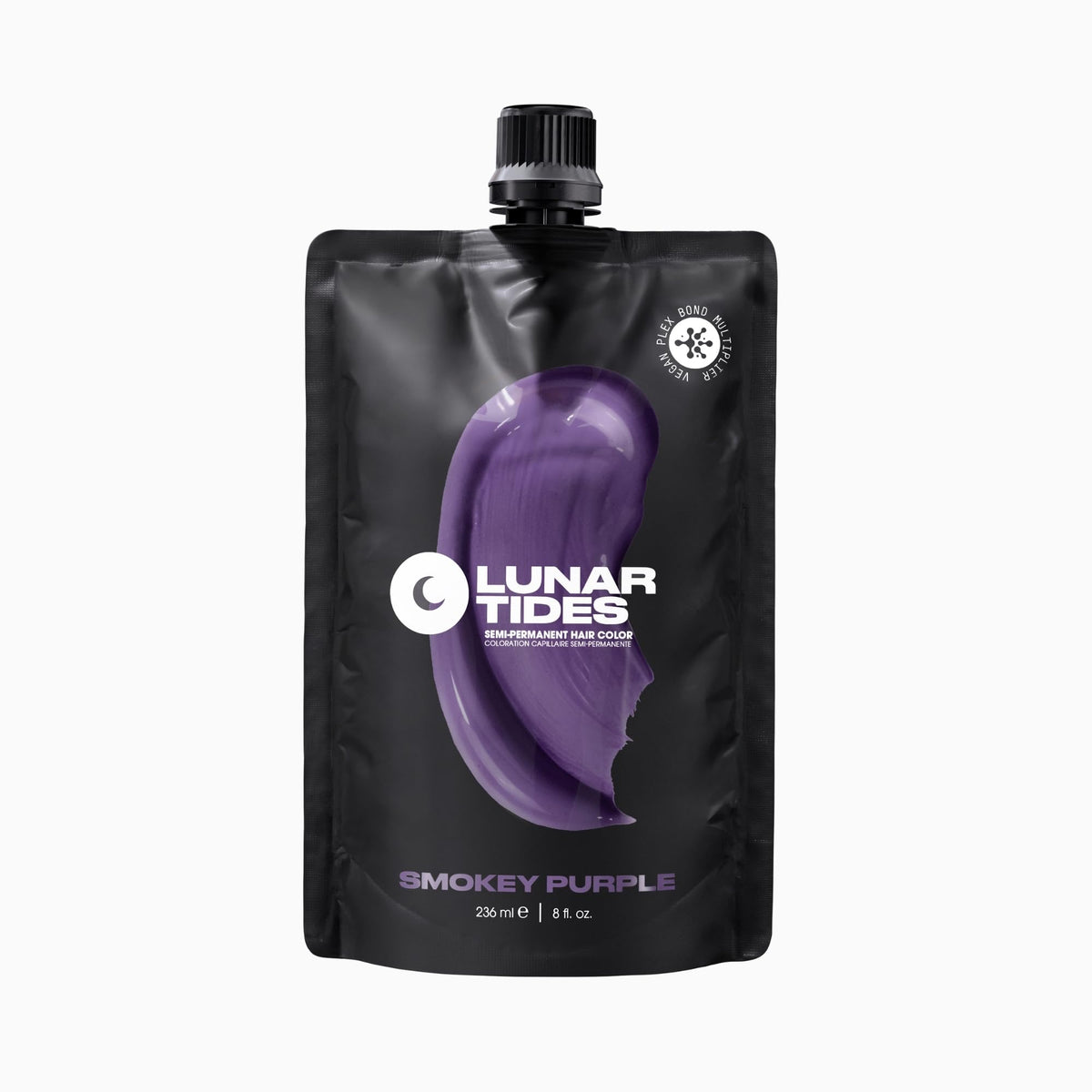 Lunar Tides Couleur de Cheveux Semi-Permanente Violet Fumé 4 fl. oz. vue avant