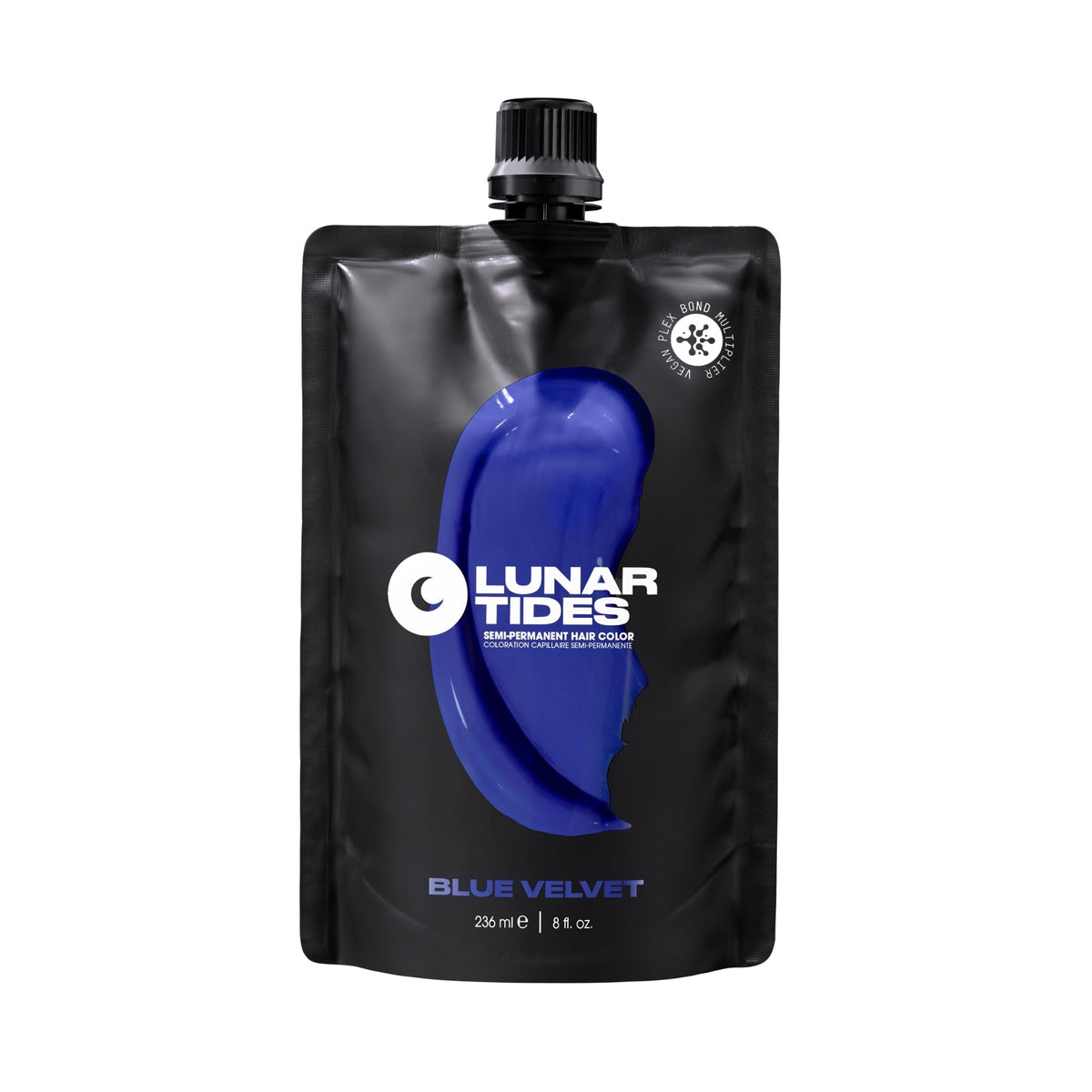 Lunar Tides Semi-Permanent Hair Color Bleu Velvet 130g vue avant