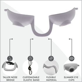 Lunettes de bronzage Super Sunnies en position de bronzage
