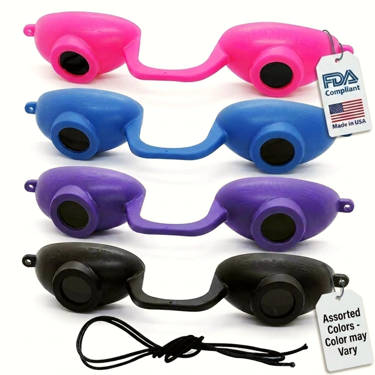 Lunettes de bronzing Super Sunnies, vue de face