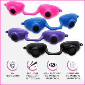 Lunettes de bronzing Super Sunnies, vue latérale