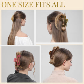 LuSeren clips à cheveux sur un modèle avec cheveux bouclés