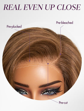 LUVME HAIR perruque courte pixie portée sur une modèle