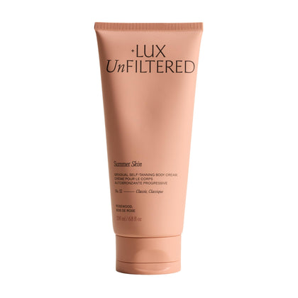 + Lux Unfiltered Lotion Auto-Bronzante Graduel Rosewood vue avant