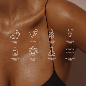 + Lux Unfiltered Lotion Auto-bronzante Graduel Santal 240g ingrédients