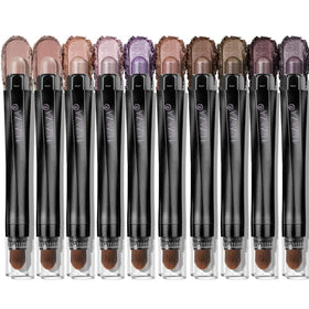 LUXAZA PRO Crayon Fard à Paupières Palette 10PCS vue de face