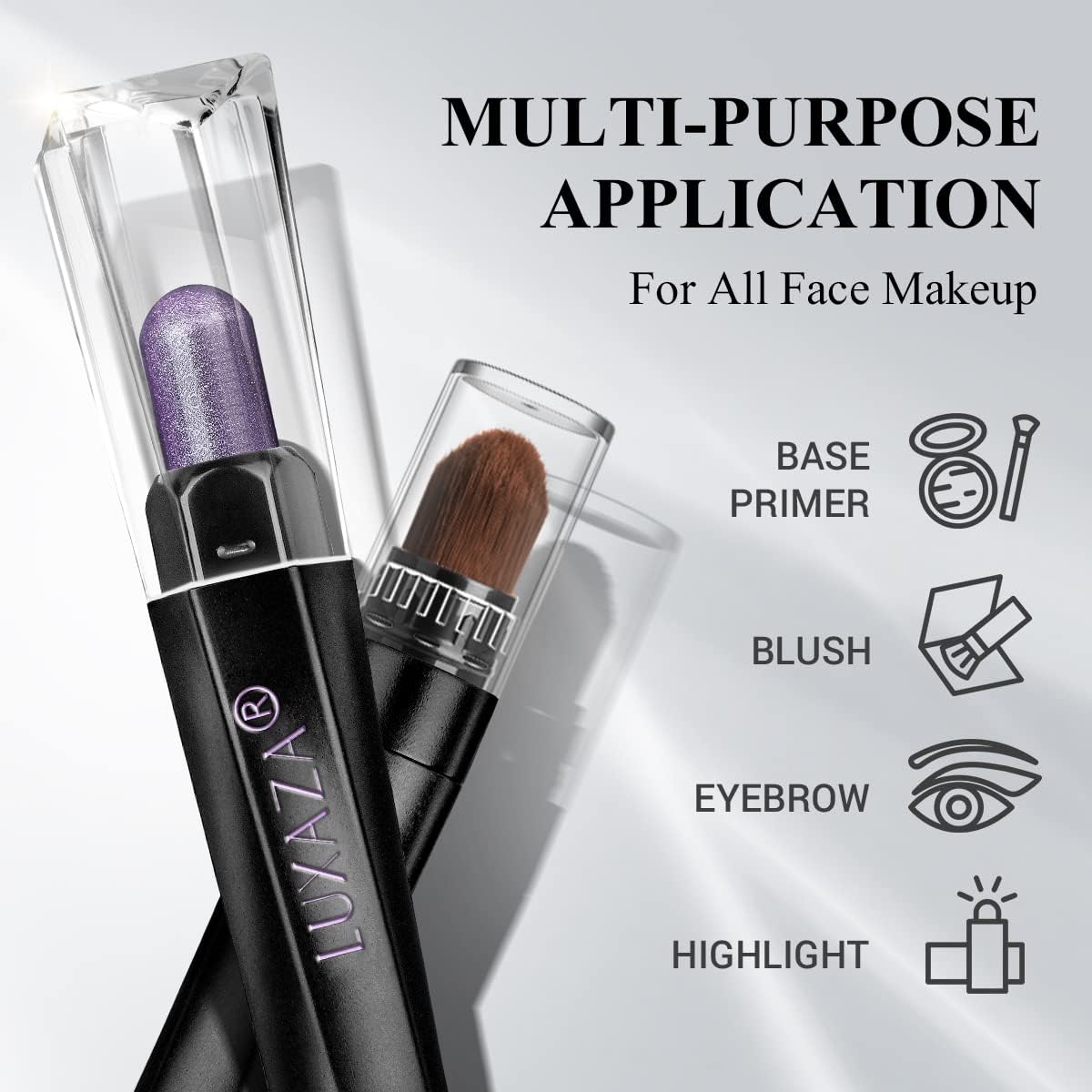 LUXAZA PRO Crayon Fard à Paupières Palette avec teintes neutres