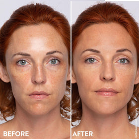 M. Asam Magic Finish Mousse Teint Été sur peau maquillée