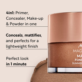 M. Asam Magic Finish Mousse Teint Été texture mousse