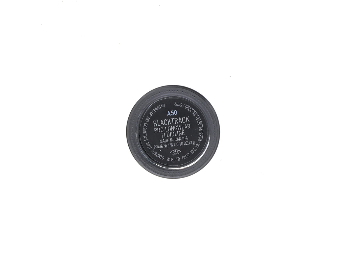 MAC Gel Eyeliner Fluidline Blacktrack 59g texture du produit
