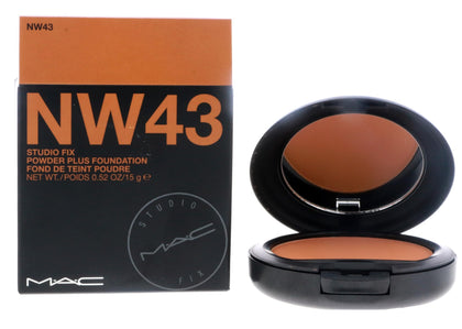 MAC Studio Fix Poudre Plus Fond de Teint NW43 vue avant