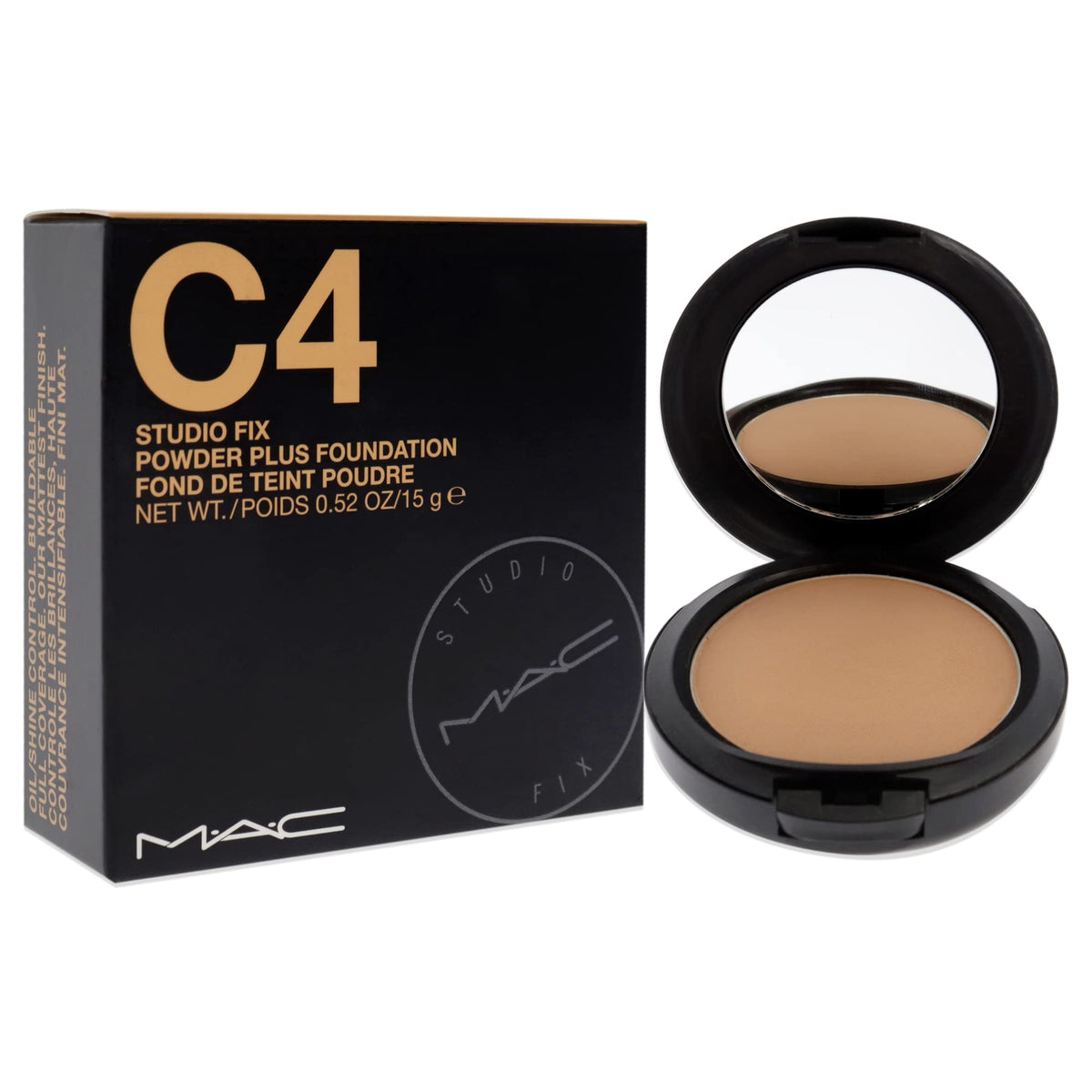 MAC Studio Fix Powder Plus Foundation - C4 texture veloutée