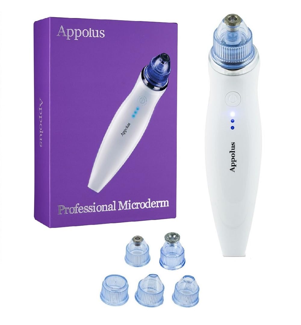 Machine de microdermabrasion Appolus avec 5 têtes et emballage