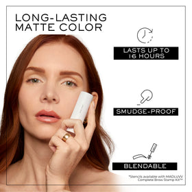 MADLUVV Brow Stamp Refill couleur rouge côté
