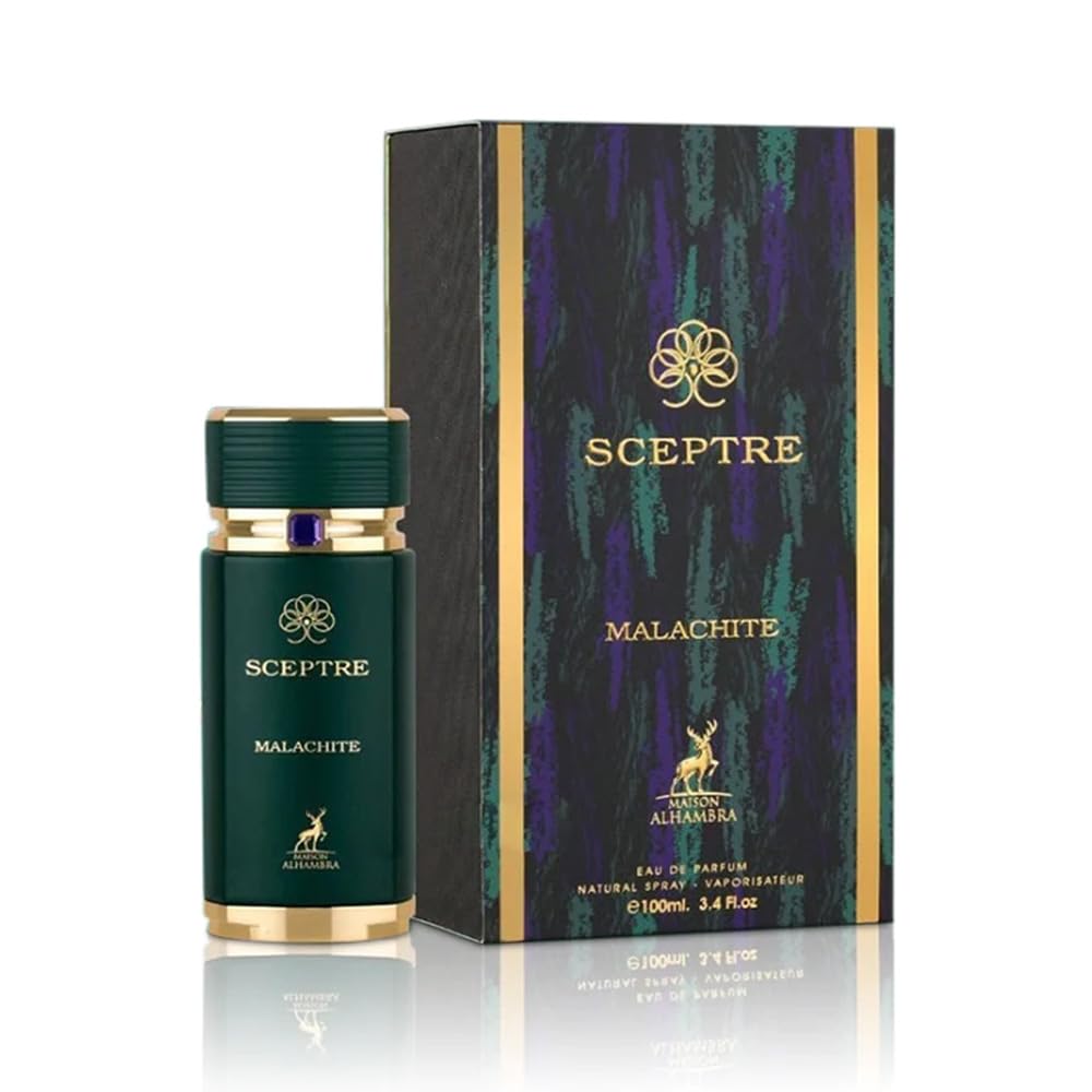 Maison Alhambra Sceptre Malachite Eau de Parfum 100ml vue latérale