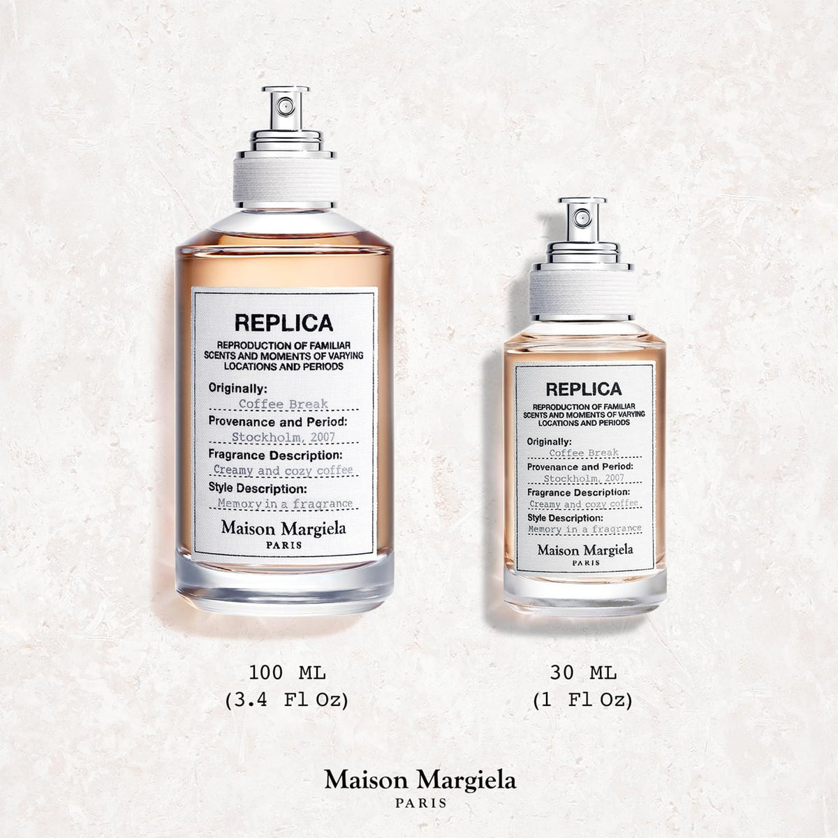 Maison Margiela Coffee Break Eau de Toilette 100 ml avec étiquette