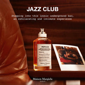Maison Margiela Jazz Club Eau de Toilette 100ml en situation sur une table