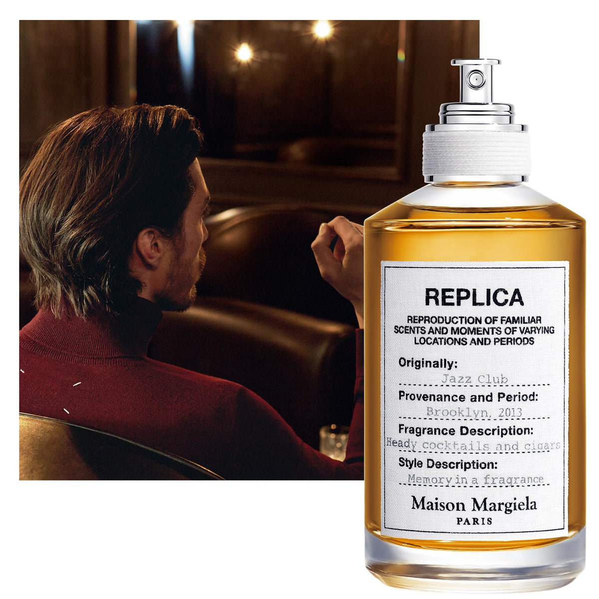 Maison Margiela Jazz Club Eau de Toilette 100ml flacon arrière