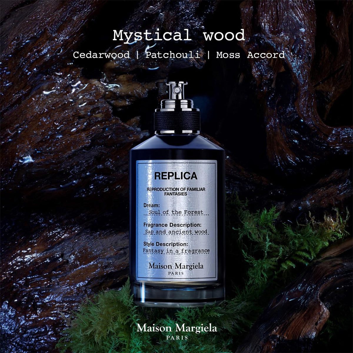 Maison Margiela Soul of the Forest parfum avec étiquette