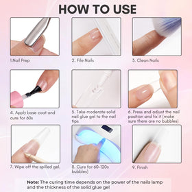 Makartt colle à ongles en gel 30ml, démonstration d'application