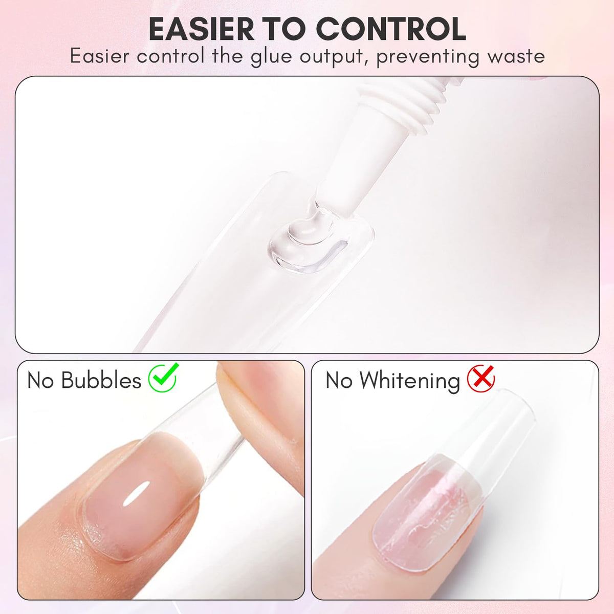 Makartt colle à ongles en gel 30ml, texture du gel