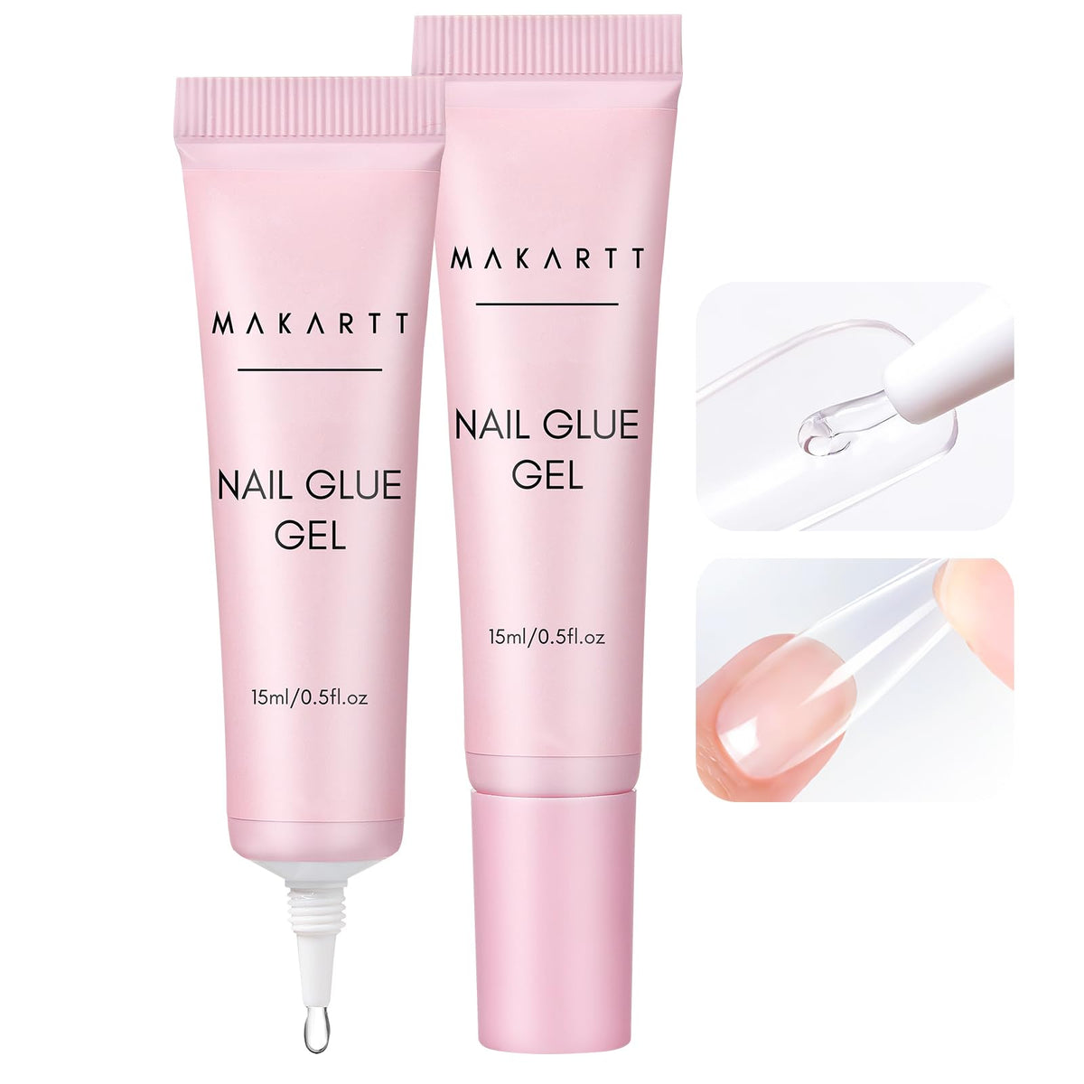 Makartt colle à ongles en gel 30ml, tube avant