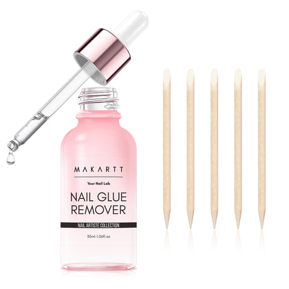 Makartt dissolvant doux 30ML avec bouchon et pipette