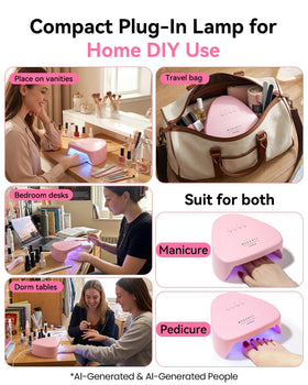 Makartt lampe UV avec minuterie de 5 secondes