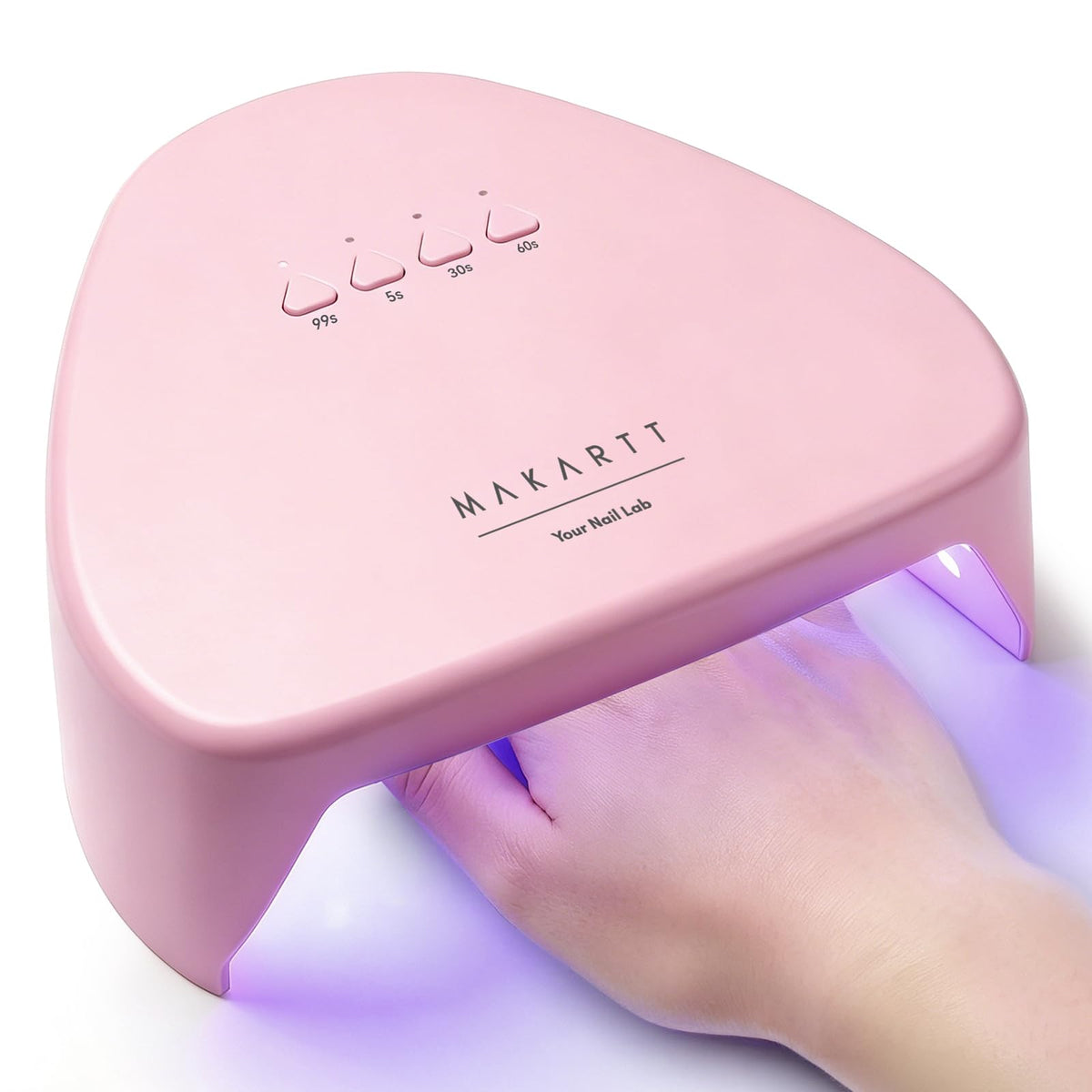 Makartt lampe UV compacte pour vernis gel vue de face