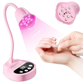 Makartt lampe UV LED pour ongles modèle bleu avec design élégant