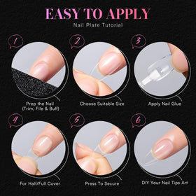 Makartt tips d'ongles amande adaptés aux salons