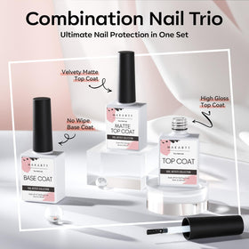 Makartt top coat mat en application sur des ongles