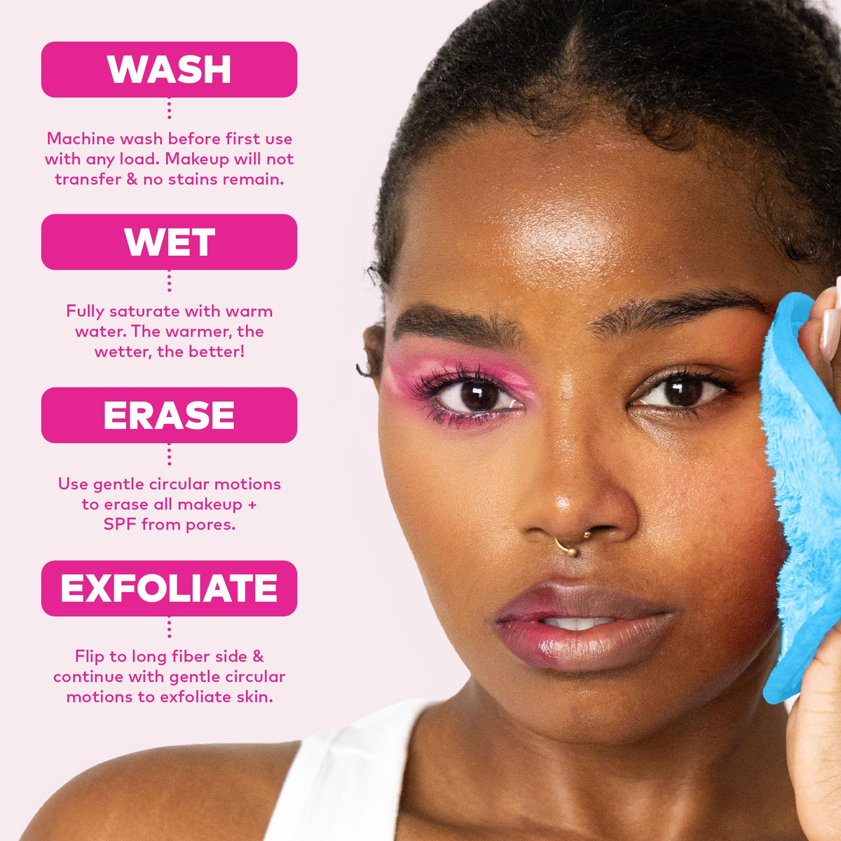 MakeUp Eraser Original PRO avec un fond écoresponsable