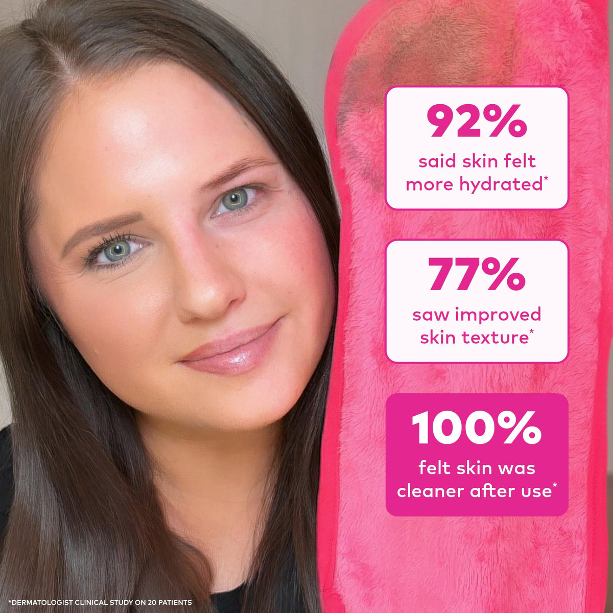 MakeUp Eraser PRO en Camo sur une surface de salle de bain